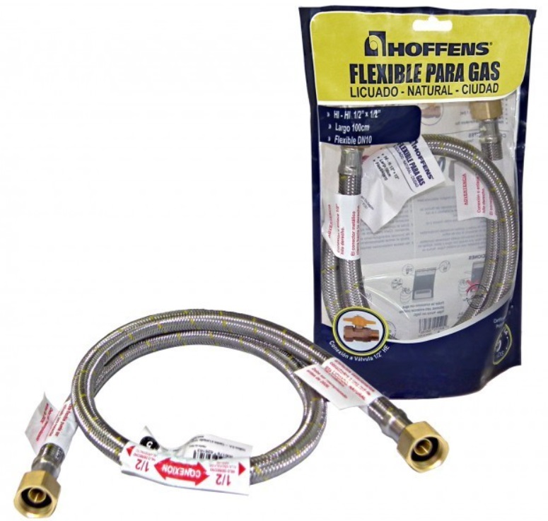 Flexible para gas Hoffens 1/2" HI - 1/2" HI